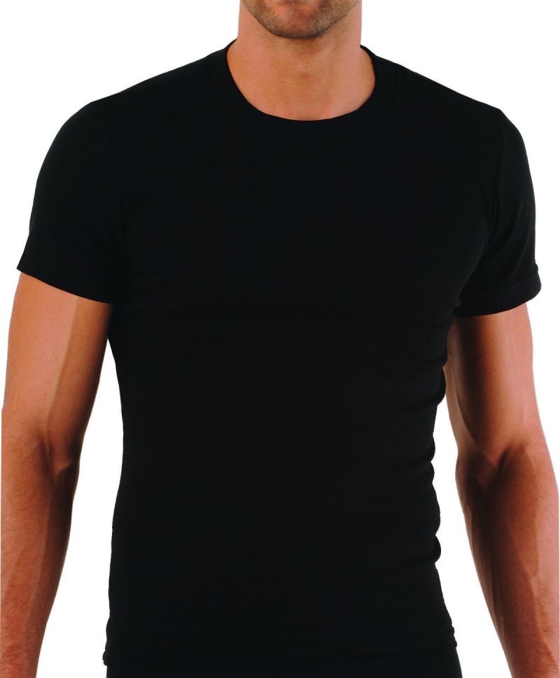 Aνδρικό Εφαρμοστό T-Shirt 100% Βαμβακερό APPLE 18-0410460