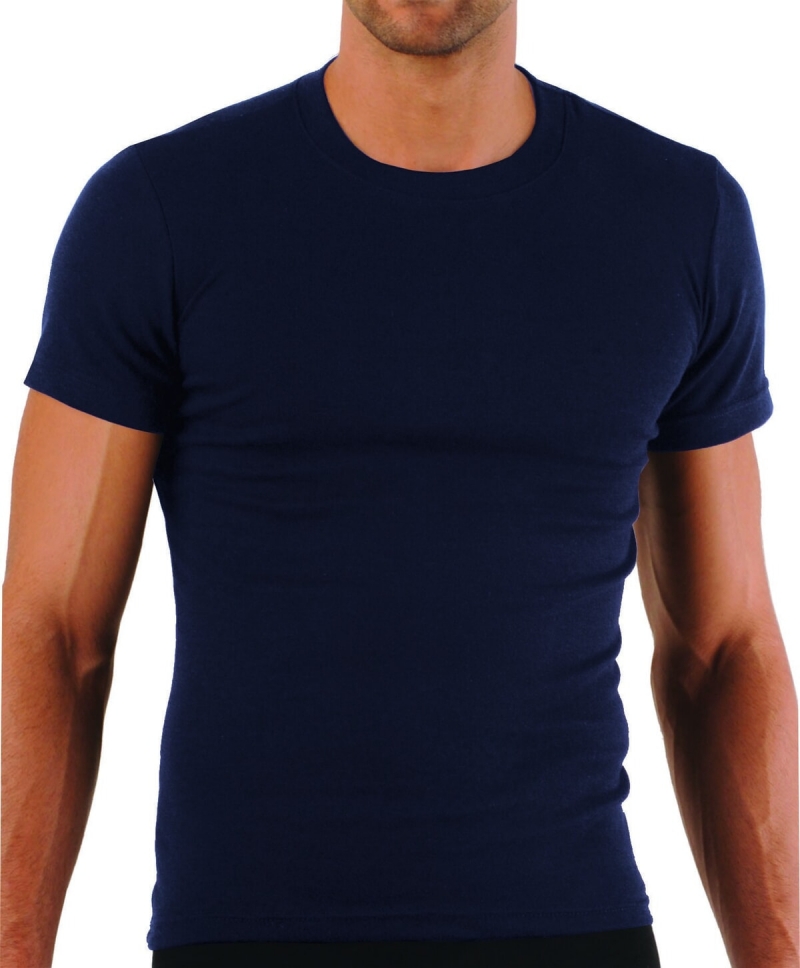Aνδρικό Εφαρμοστό T-Shirt 100% Βαμβακερό APPLE 18-0410460