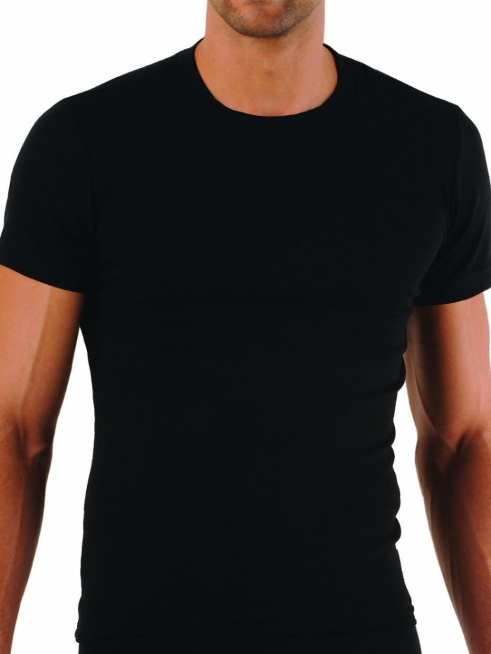 Aνδρικό Εφαρμοστό T-Shirt 100% Βαμβακερό APPLE 18-0410460