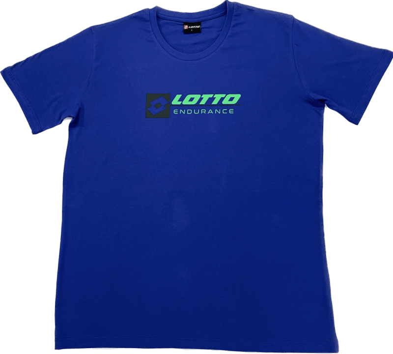 Ανδρικό Καλοκαιρινό T-Shirt 100% Βαμβακερή LOTTO 63-436055 ROYAL