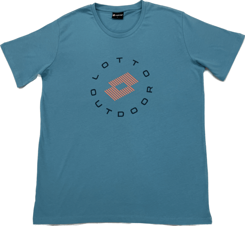 Ανδρικό Καλοκαιρινό T-Shirt 100% Βαμβακερή LOTTO 63-436055 PACIFIC