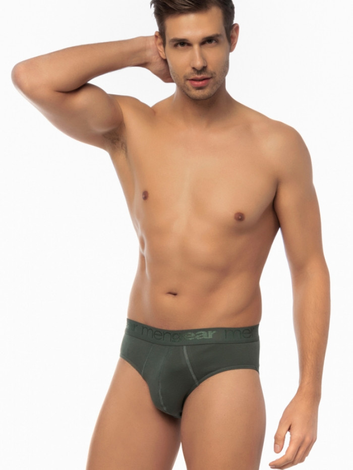 Aνδρικό Σλίπ Mini Brief Mengear Basic 2Τμχ MINERVA 7-20521