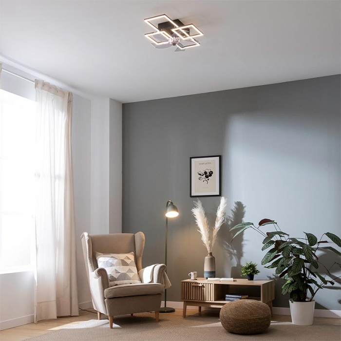 Ανεμιστήρας Οροφής 2 σε 1 20W