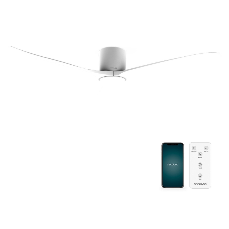 Ανεμιστήρας Οροφής Wi-Fi IP44 με Τηλ/ριο 40 W