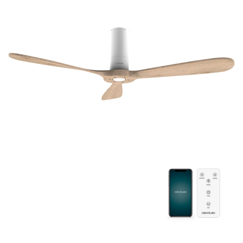Ανεμιστήρας Οροφής Wi-Fi IP44 με Τηλ/ριο 40 W