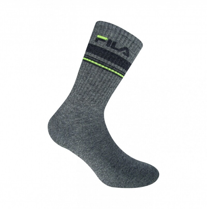Αθλητικές Unisex Κάλτσες  Σέτ 3 Τμχ FILA 63-F9044-999