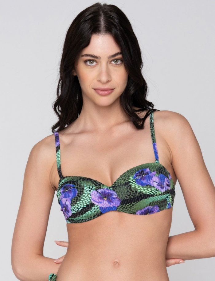 Blossom μπικίνι strapless
