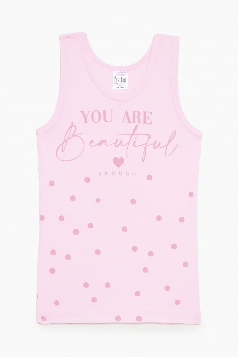 Φανελάκια Τιράντα Σέτ 3 Τμχ 100% Βαμβακερά PRETTY BABY 14-25-47231