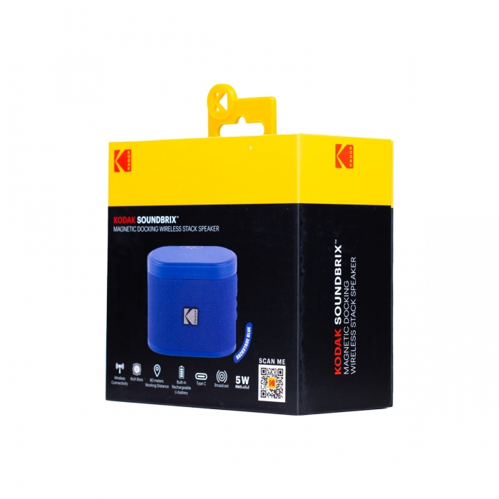 Φορητό Bluetooth Ηχείο 5 W με Πατενταρισμένη Τεχνολογία 'Magnetic Connect'