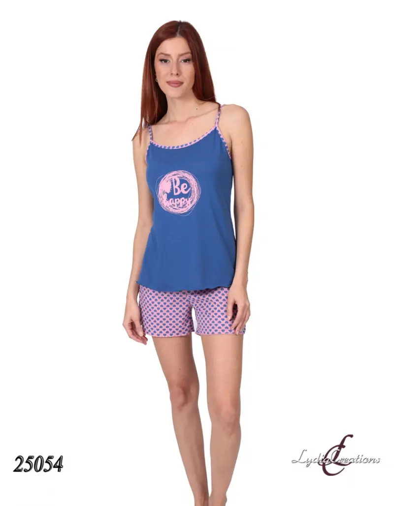 Γυναικεία Πυτζάμα Ραντάκι LYDIA CREATIONS 30-25-25054