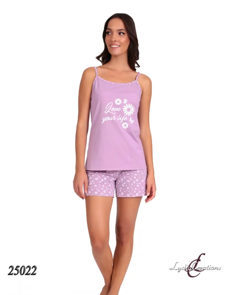 Γυναικεία Πυτζάμα Ραντάκι LYDIA CREATIONS 30-25-25022