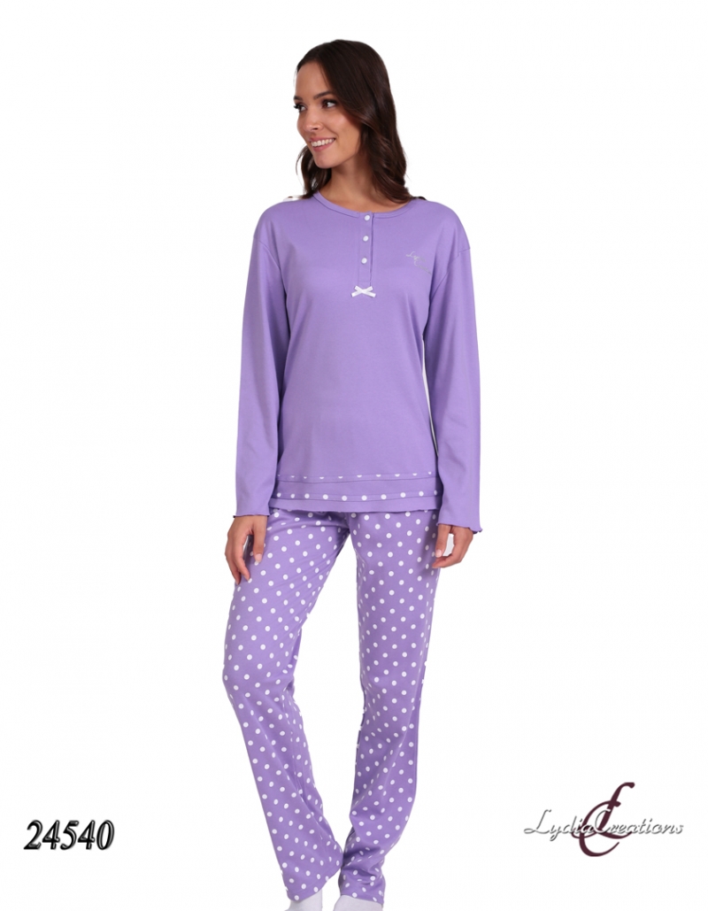 Γυναικεία Πυτζάμα Χειμερινή LYDIA CREATIONS 30-24540-24