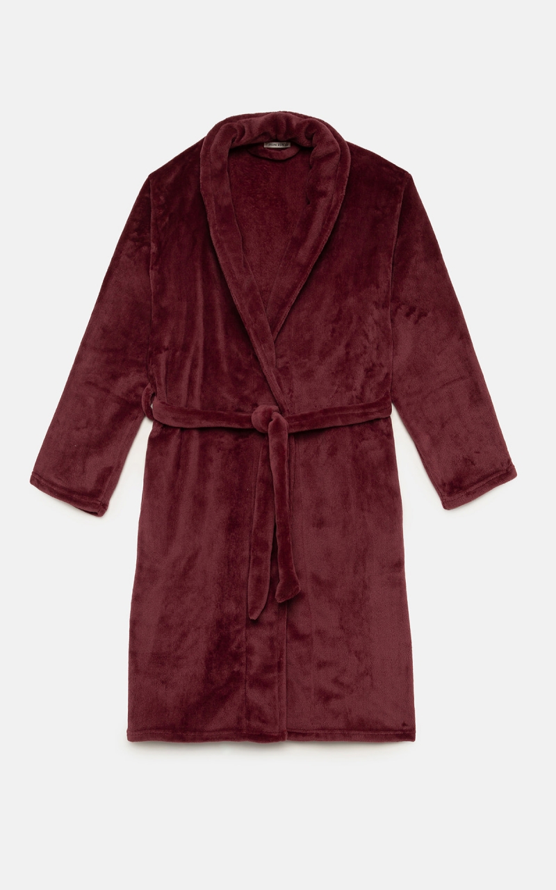 Γυναικεία Ρόμπα Μονόχρωμη Μακριά  Fleece Minerva 7-24-53081