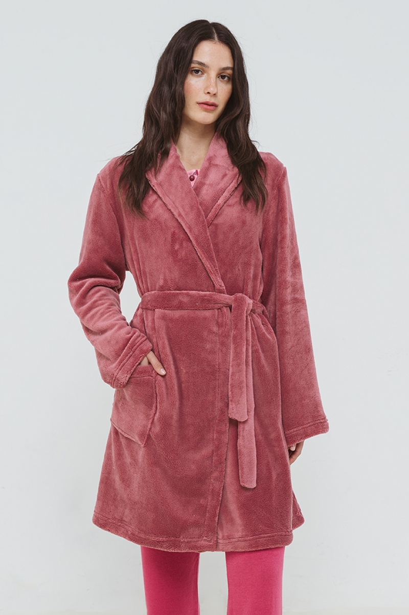 Γυναικεία Χειμερινή Ρόμπα Fleece ΓΙΩΤΑ 53-24-4515