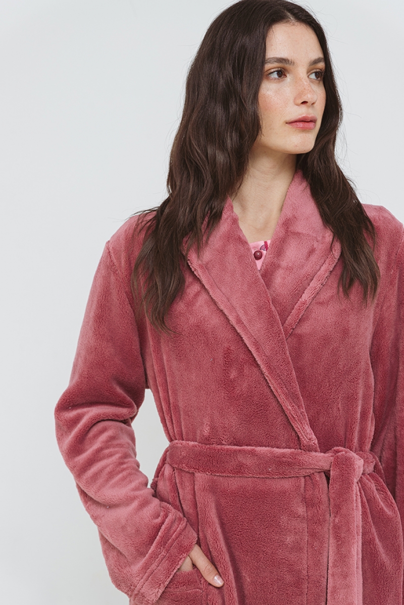 Γυναικεία Χειμερινή Ρόμπα Fleece ΓΙΩΤΑ 53-24-4515