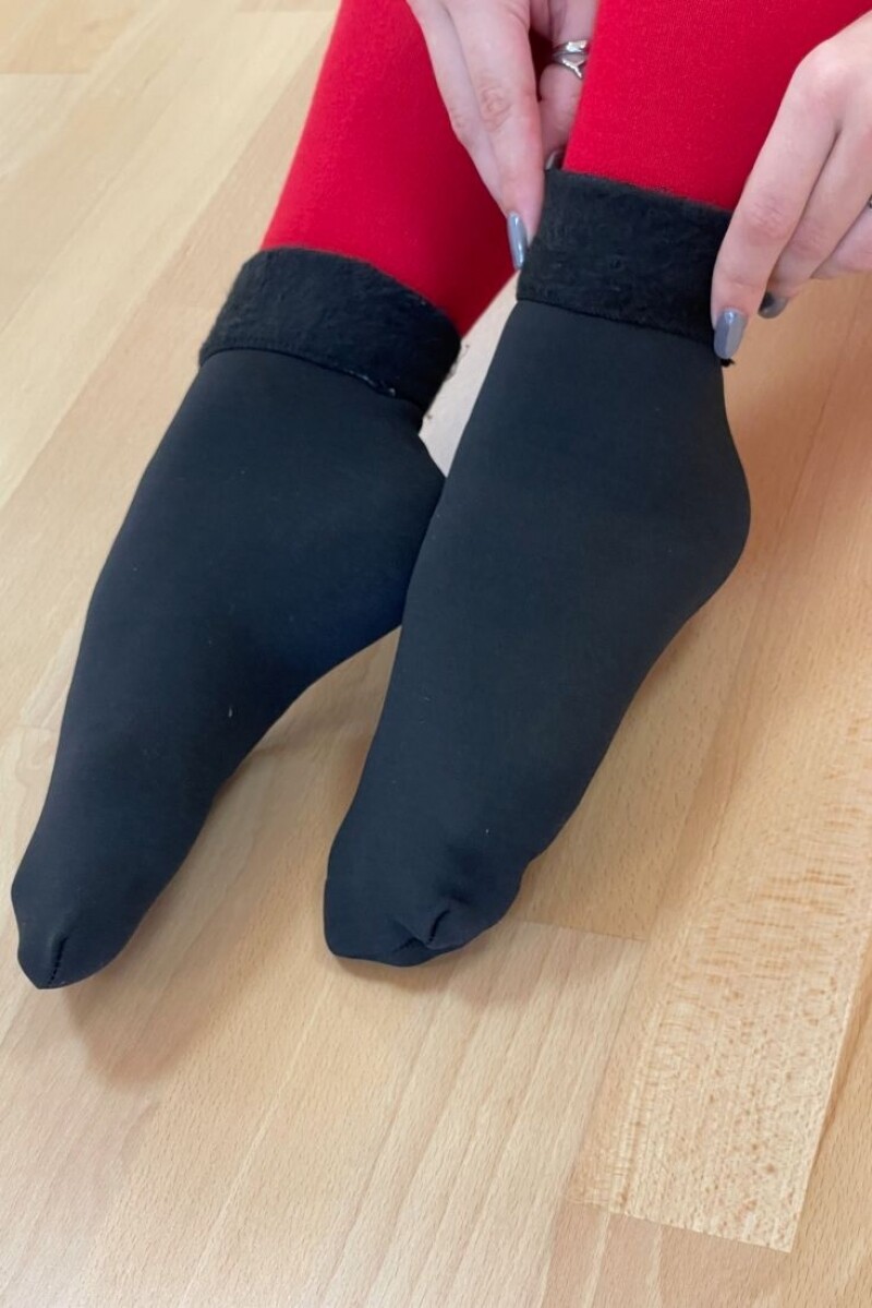 Γυναικείες Ισοθερμικές Κάλτσες Με Επένδυση Γούνας IDER 1-1946