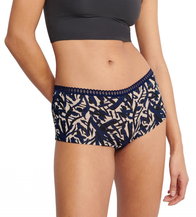 Γυναικείο Κυλοτάκι-Boxer  Σετ 3τμχ Sloggi GO Crush H Short C3P 49-10219653-M008