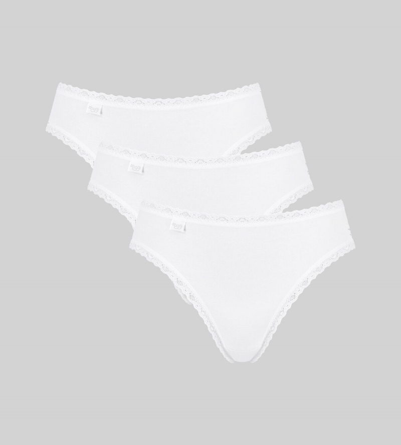 Γυναικείο Σλίπ Cotton Lace Tai C3P Σέτ 3 Τμχ SLOGGI 49-10167199