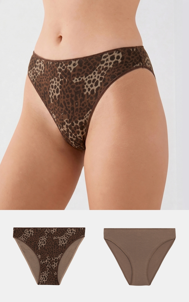 Γυναικείο Σλίπ Fimelle TENCEL™ Modal Brazil Invisible Σετ 2τμχ MINERVA 7-81322-W26-27