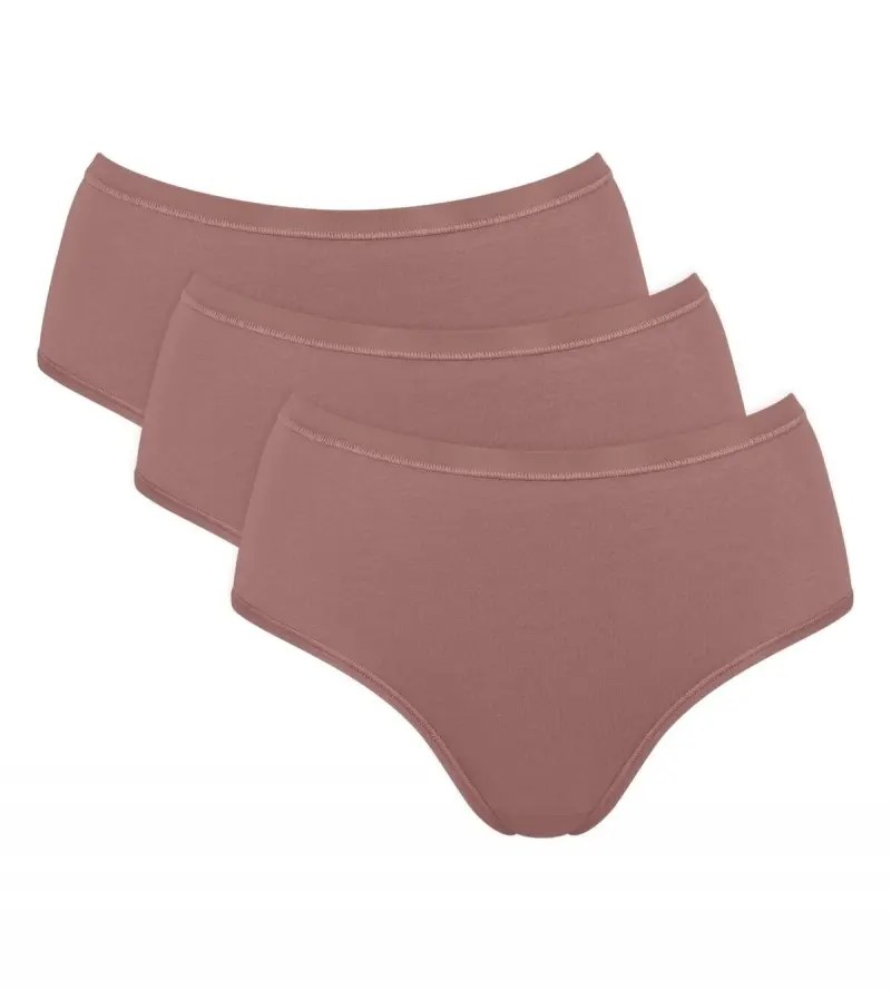 Γυναικείο Σλιπ Σετ 3τμχ. GO Daily Cotton Midi 3P Sloggi 49-10222325