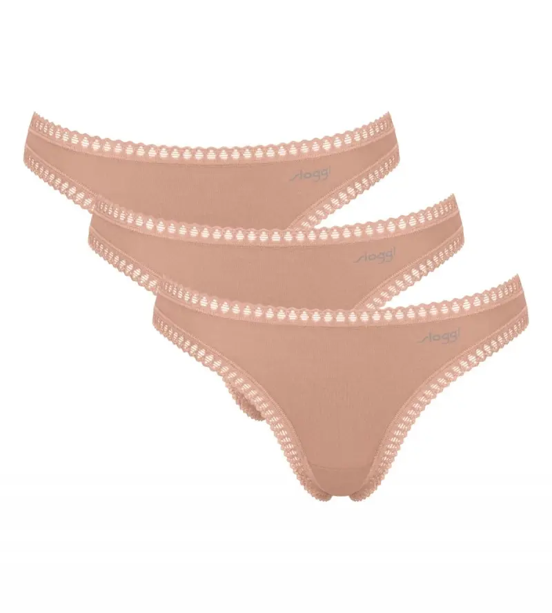 Γυναικείο Σλίπ STRING σετ 3τμχ sloggi GO Crush String C3P 49-10219704