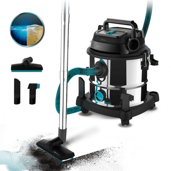 Ηλεκτρική Σκούπα Υγρών & Στερεών 1400 W με Κάδο 20 Lt