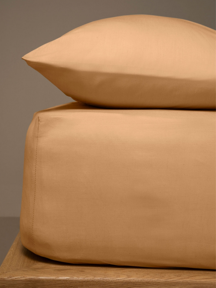 Κατωσέντονο Menta με λάστιχο 5 Brown Μονό (100x200+25)