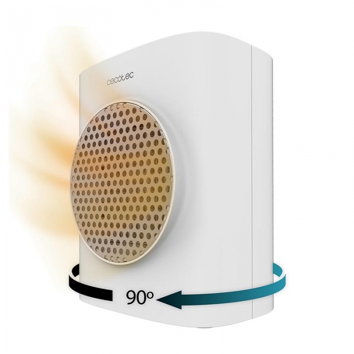 Κεραμικό Αερόθερμο 1500W με Περιστροφή 90°