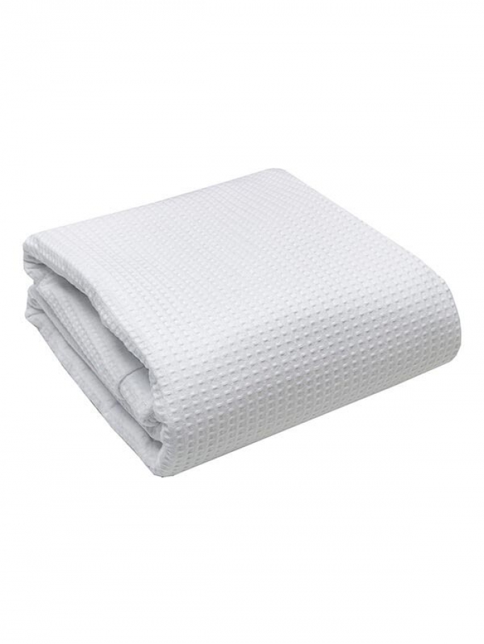 Κουβέρτα πικέ cotton White King Size (240x260)