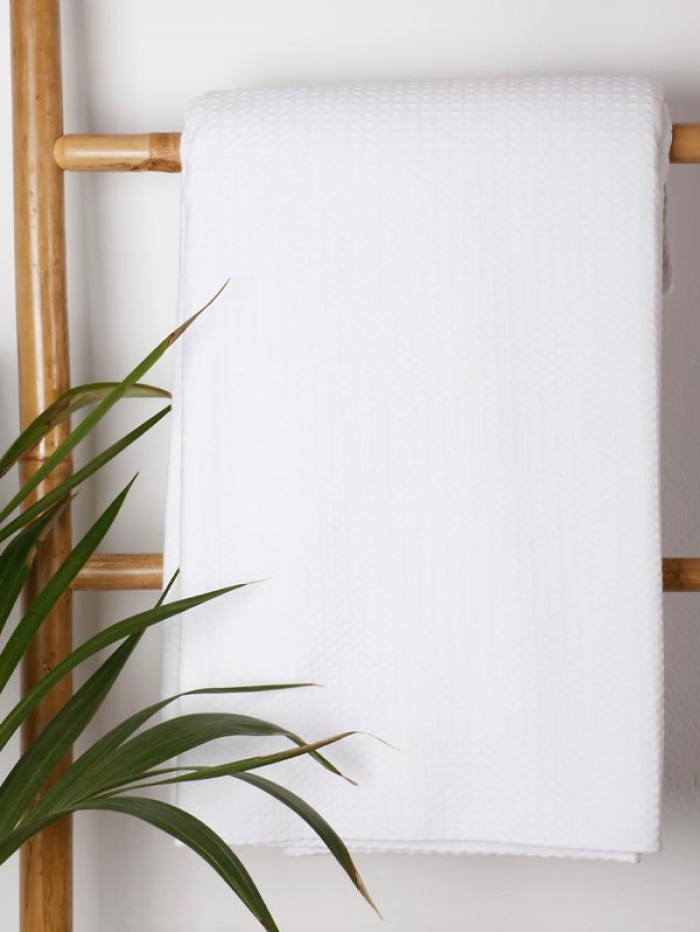Κουβέρτα πικέ cotton White King Size (240x260)