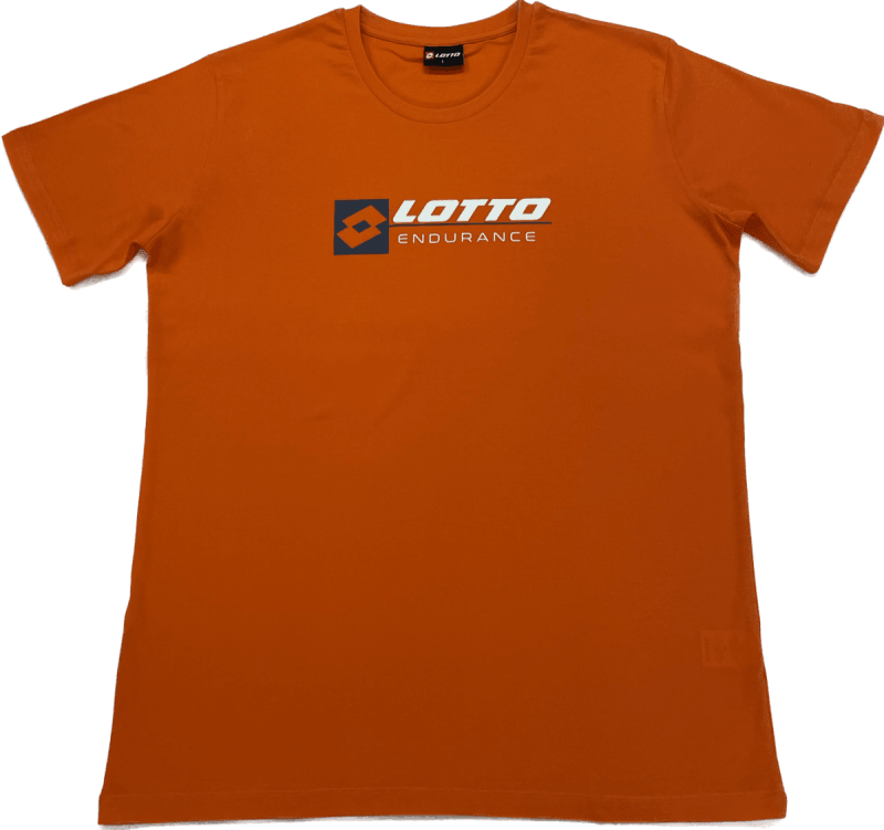 Ανδρικό Καλοκαιρινό T-Shirt 100% Βαμβακερή LOTTO 63-436055 ΠΟΡΤΟΚΑΛΙ