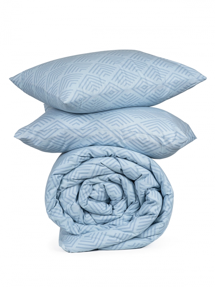 Μαξιλαροθήκη Cotton Feelings 2048 Blue 50x70