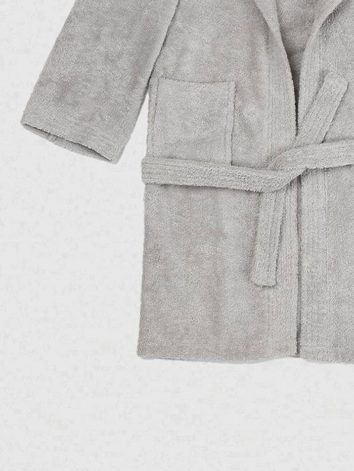 Μπουρνούζι Παιδικό Eco Grey Ηλικία 8-10