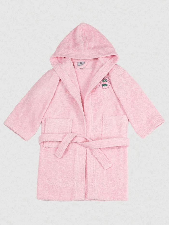 Μπουρνούζι Παιδικό Eco Pink Ηλικία 4-6