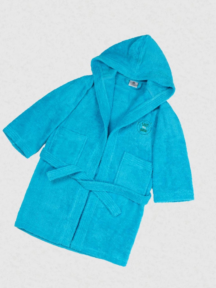 Μπουρνούζι Παιδικό Eco Turquoise Ηλικία 12-14