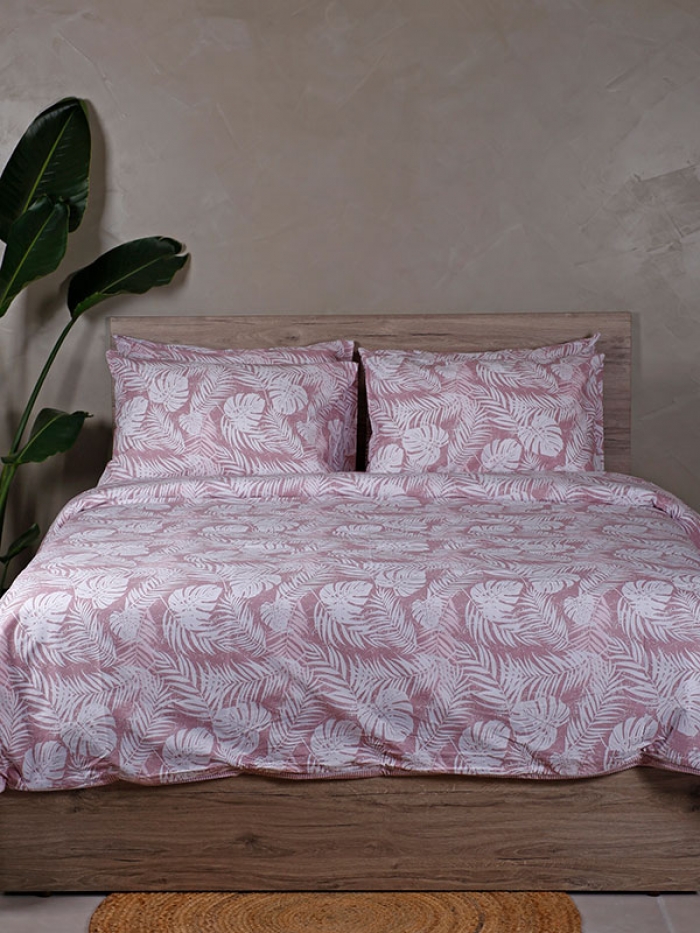 Παπλωματοθήκη Cotton Feelings 2038 Pink Υπέρδιπλη (230x250)