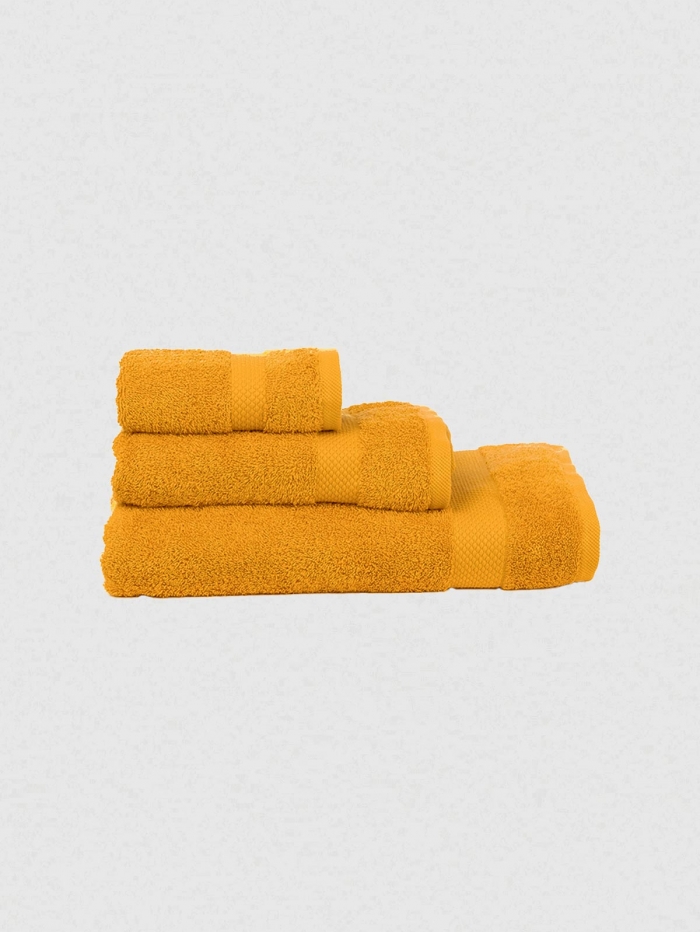 Πετσέτα Ameli Mustard Μπάνιου (80x150)