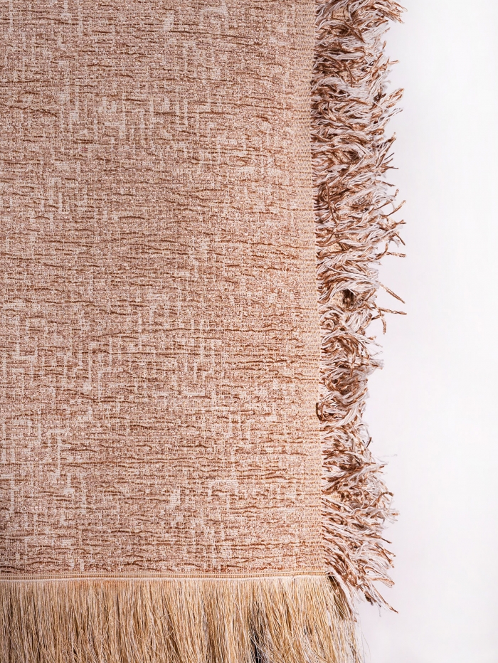 Ριχτάρι Σενίλ Rene 2 Beige Σετ 2 τεμαχίων (2θ – 3θ)