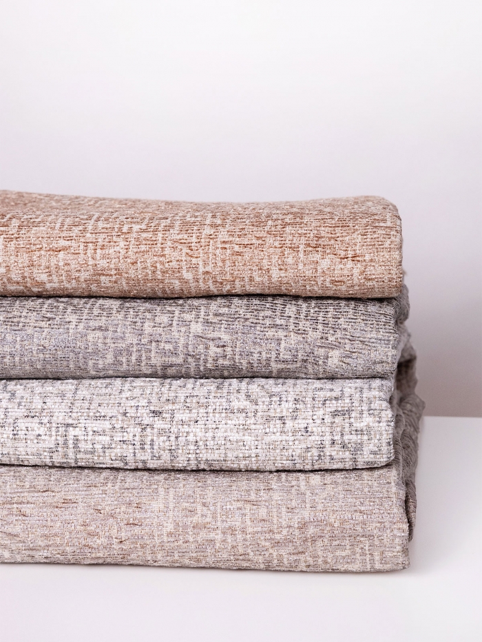 Ριχτάρι Σενίλ Rene 2 Beige Σετ 3 τεμαχίων (1θ – 2θ – 3θ)
