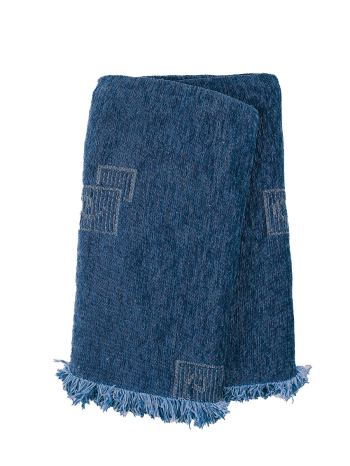 Ριχτάρι Σενίλ Ζακάρ Box Blue Διθέσιο
