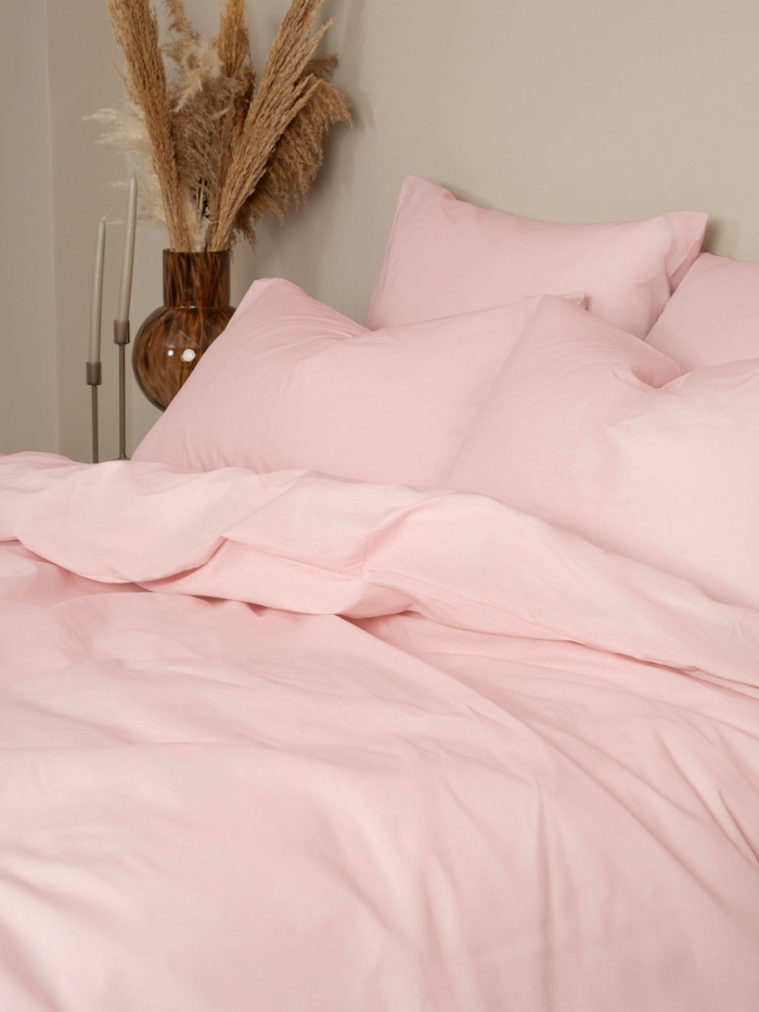 Σετ Σεντόνια Cotton Feelings 101 Powder Υπέρδιπλο με λάστιχο (170x205+30)