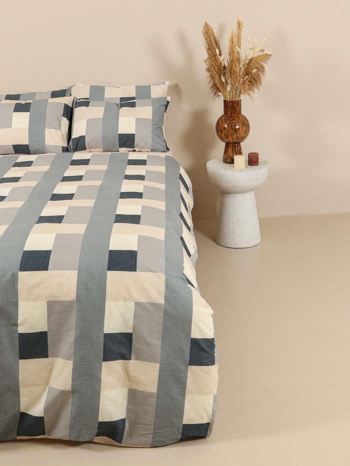 Σετ Σεντόνια Cotton Feelings 2056 Μονό με λάστιχο(105x205+30)