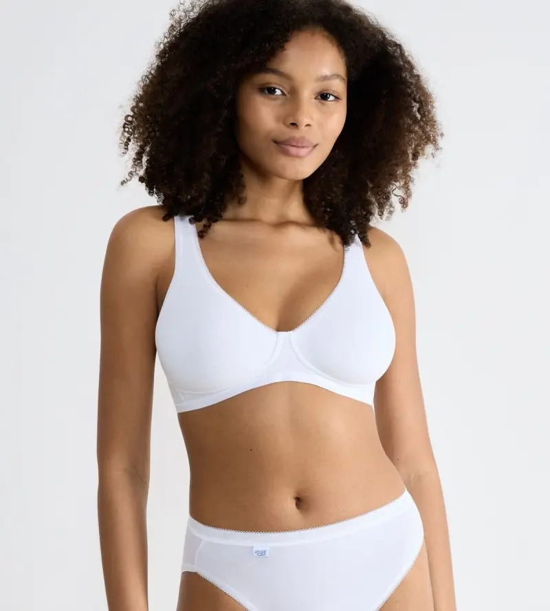 Sloggi Basic+ Soft Bra Βαμβακερό Σουτιέν Sloggi 49-10222327