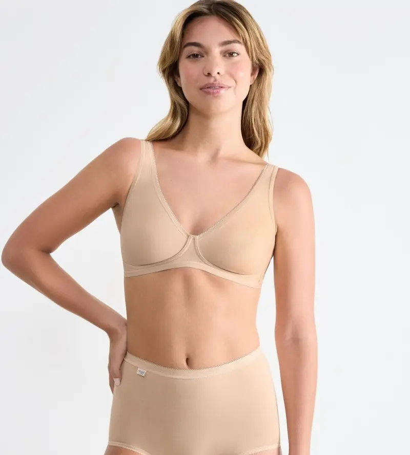 Sloggi Basic+ Soft Bra Βαμβακερό Σουτιέν Sloggi 49-10222327
