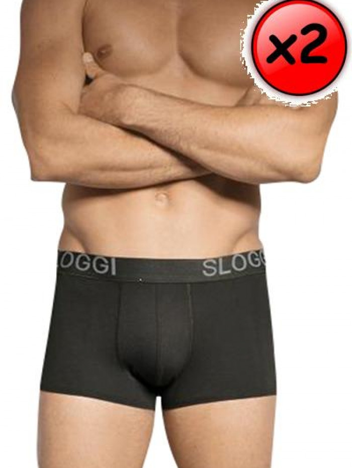 SLOGGI MEN AVENUE-HIPSTER C2P (2 ΤΕΜΑΧΙΑ) 49-10073995 ΜΑΥΡΟ