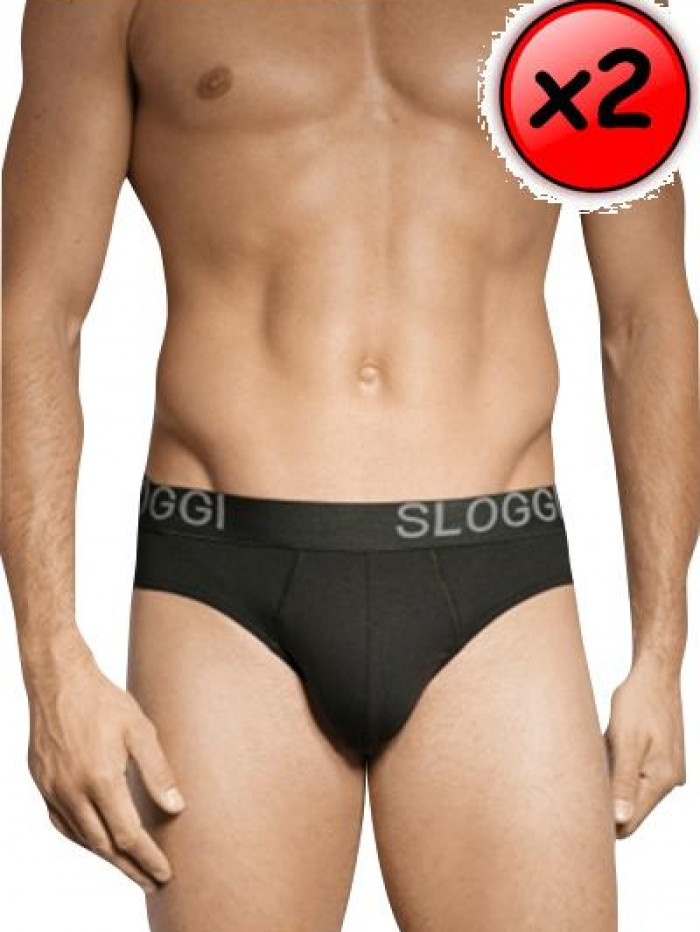 SLOGGI MEN AVENUE MINI C2P (2 ΤΕΜΑΧΙΑ) 49-10073983 ΜΑΥΡΟ