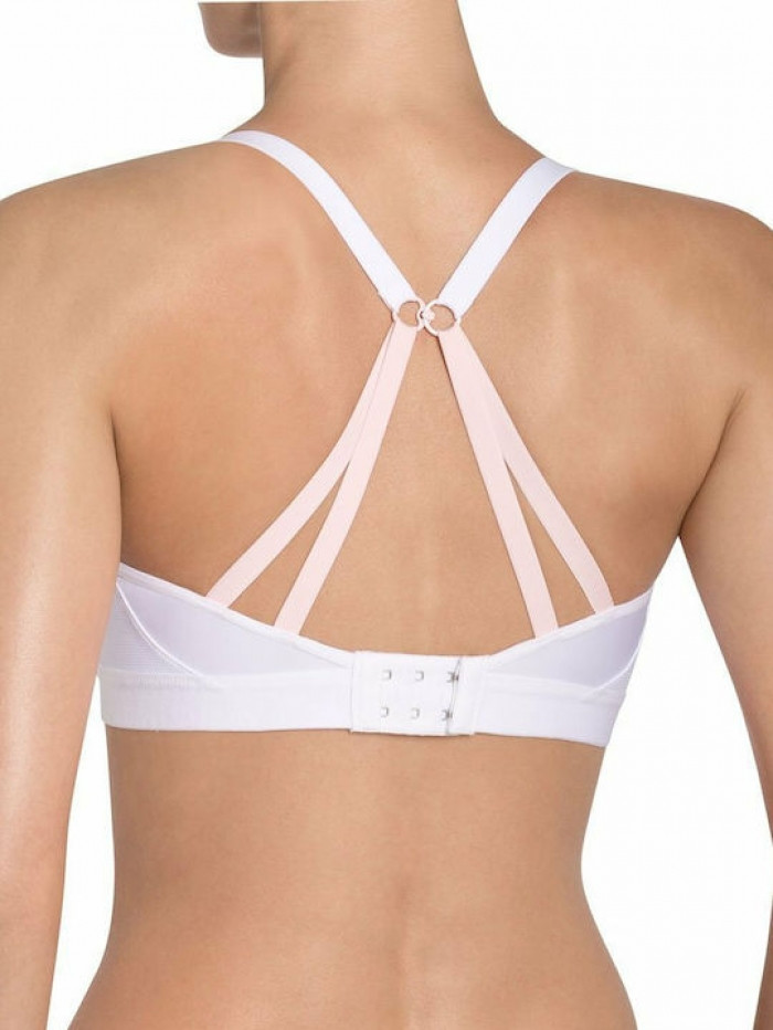 Σουτιέν Αθλητικό Tri Action Free Motion TRIUMPH 49-10164116 ΛΕΥΚΟ