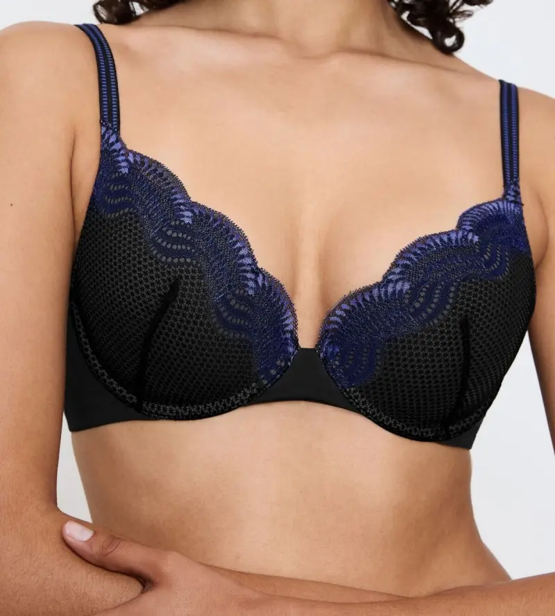 Σουτιέν Push-Up με Δαντέλα Comfort Glam WHU Triumph 49-10224965