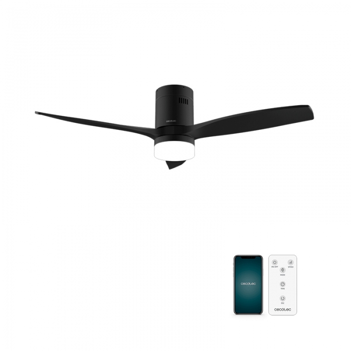 Ανεμιστήρας Οροφής Wi-Fi IP44 με Τηλ/ριο 40W