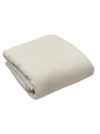 Κουβέρτα πικέ cotton Beige King Size (240x260)